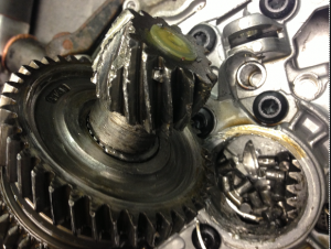 Broken Mini Gearbox